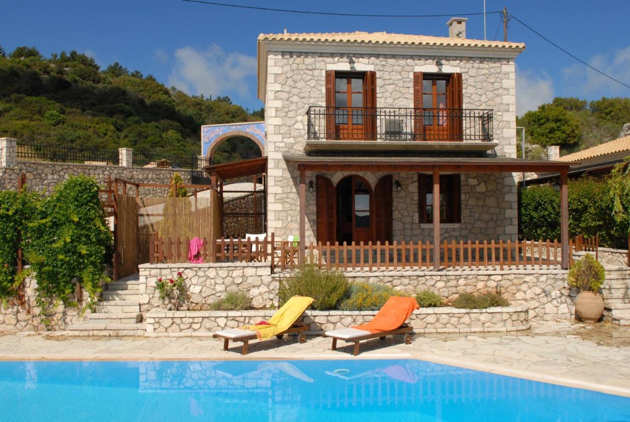 Lefkada Villas By Omikron Selections Vavkerí Exteriör bild