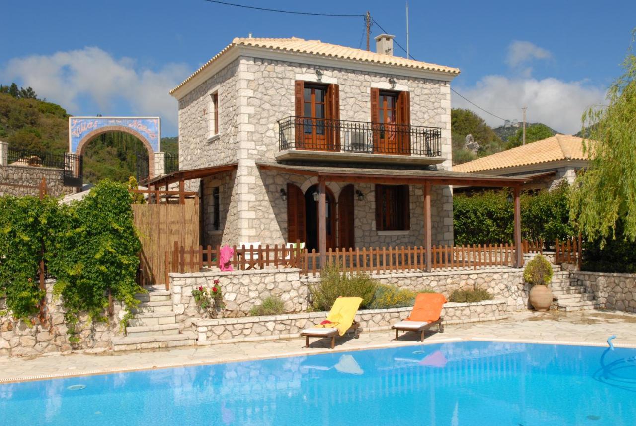 Lefkada Villas By Omikron Selections Vavkerí Exteriör bild