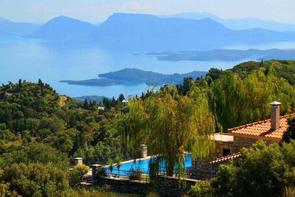Lefkada Villas By Omikron Selections Vavkerí Exteriör bild