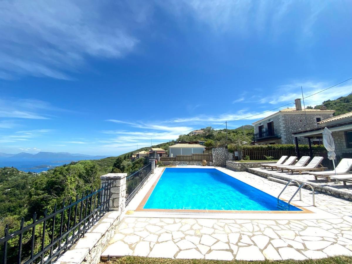 Lefkada Villas By Omikron Selections Vavkerí Exteriör bild